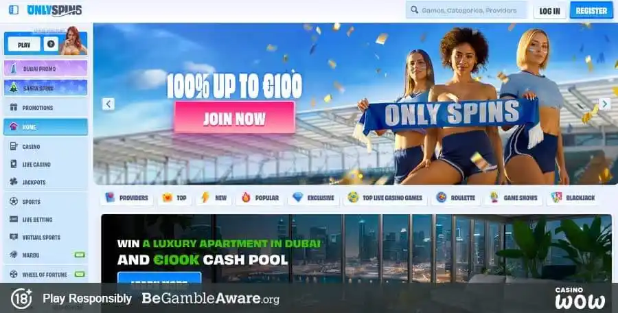 OnlySpins casino review section 5
